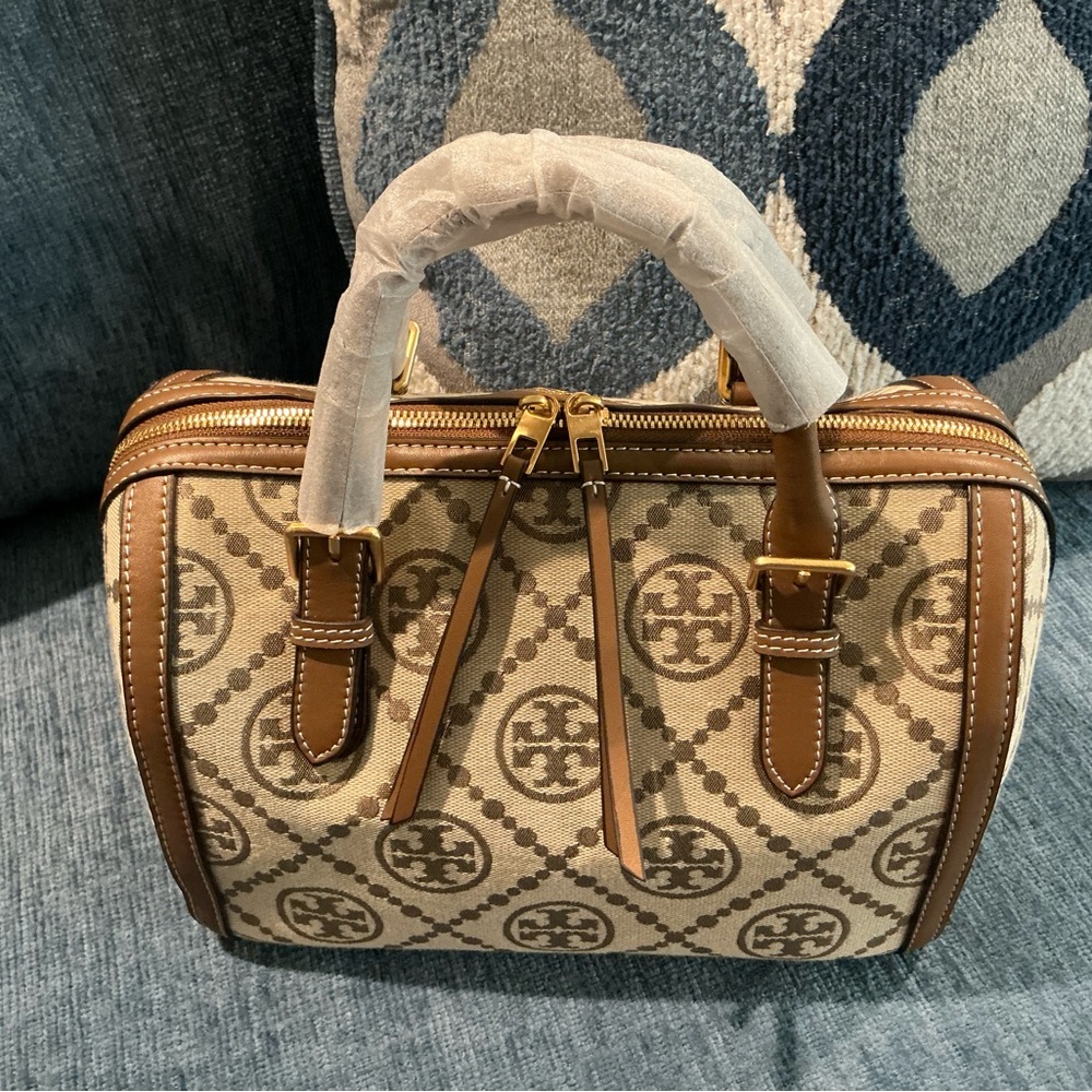 Brown Patterned Handbag - Picture 5 of 5